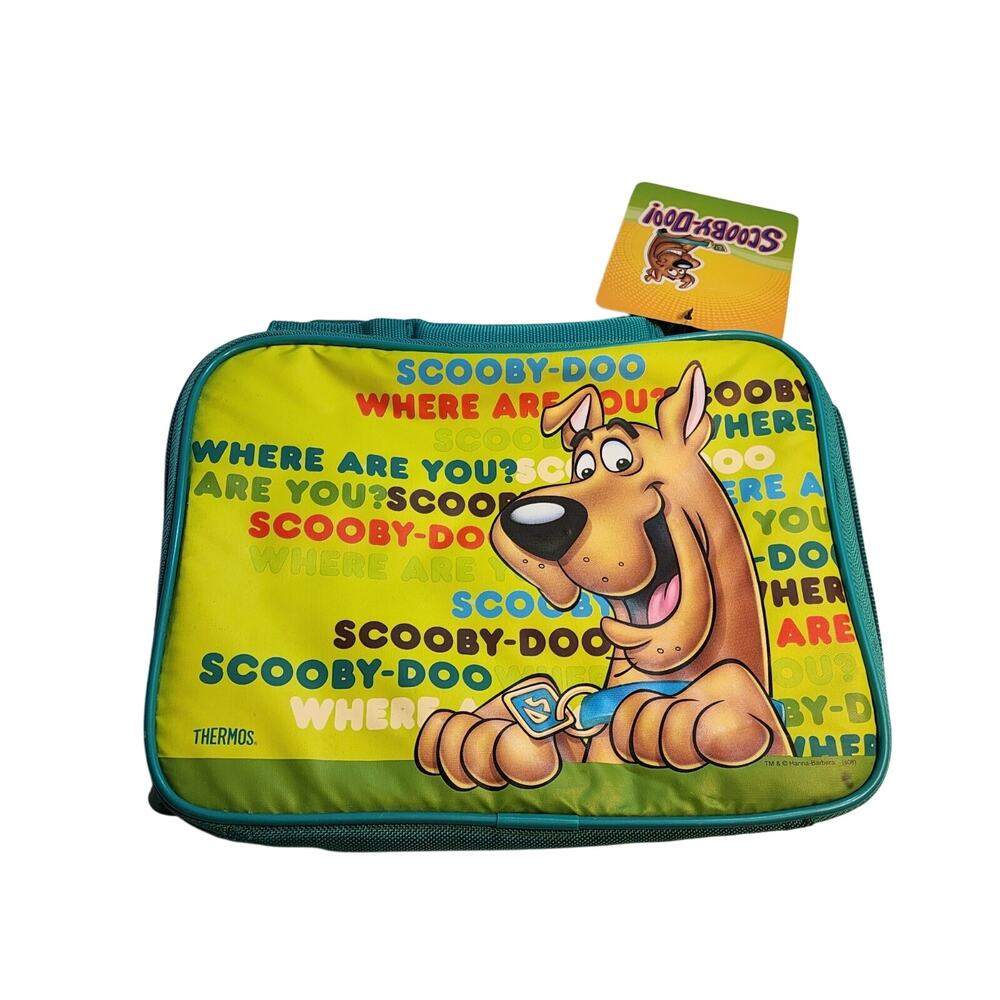 Thermos Scooby Doo Lunch Box New Fully Insulated Scooby Doo Lunchbox Bag NWT